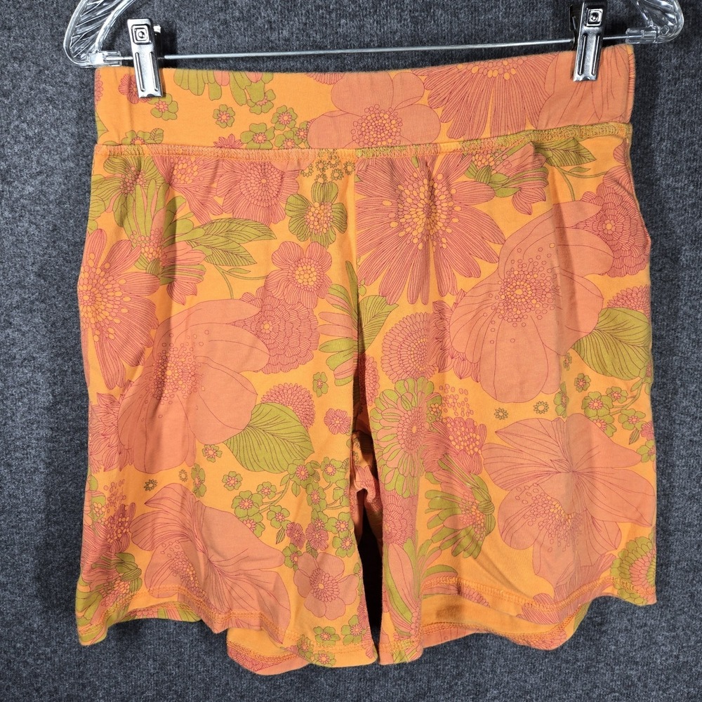 Vtg 70s 80s Mill Valley Cotton Floral‎ Shorts USA Made Womens M Boho Cottagecore